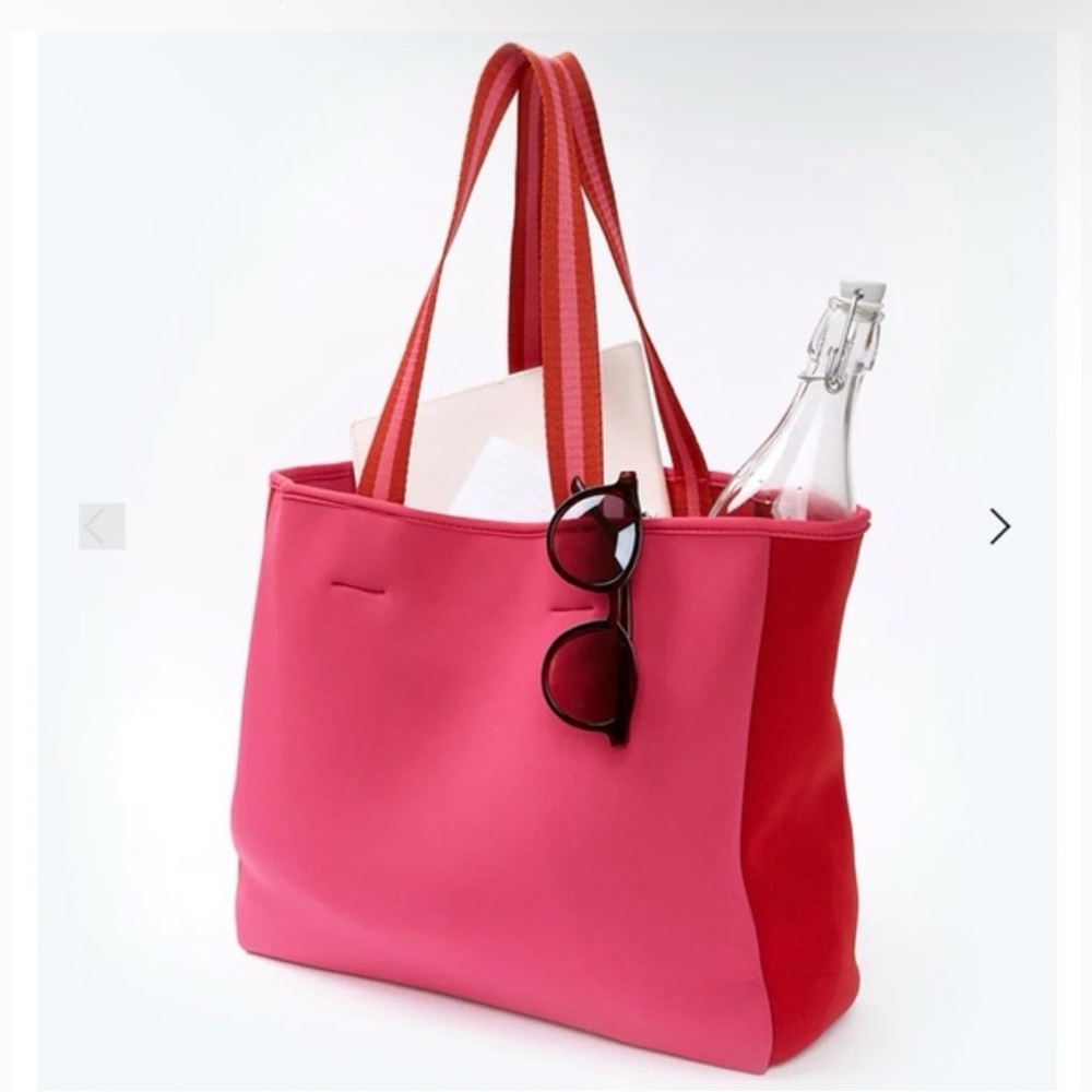 Summersalt Neoprene Water Resisteant Colorblock Pool Beach Bag Anthropologie